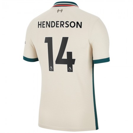 Billiga Fotbollströjor Liverpool Henderson 14 Borta tröja 2021/22 Kortärmad